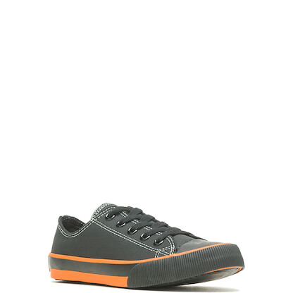 Harley-Davidson Women's Zia Sneaker Black/Orange - D83816
