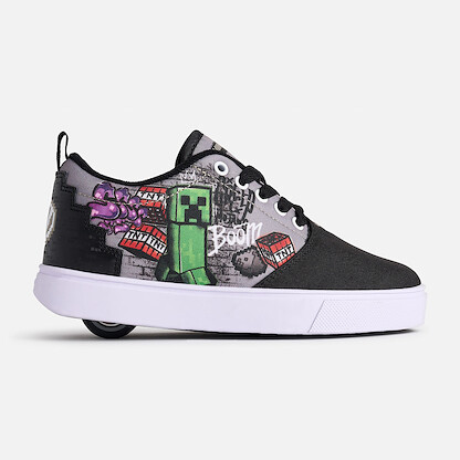 Heelys Unisex Kids' Pro 20 Minecraft Shoes Black/Grey - HE00317061