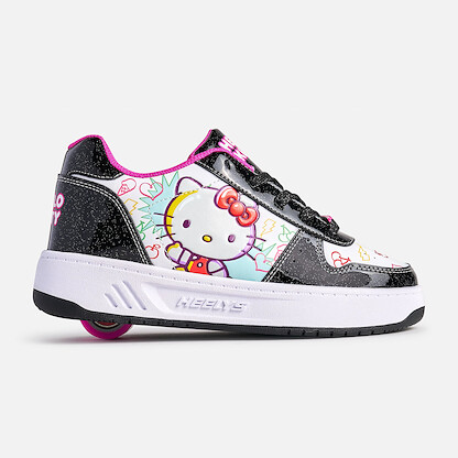 Heelys Girls' Hello Kitty Kama Shoes Black/White/Pink - HE00320001