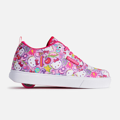 Heelys Girls' Pro 20 Hello Kitty Light Pink/Pink - HE00322682