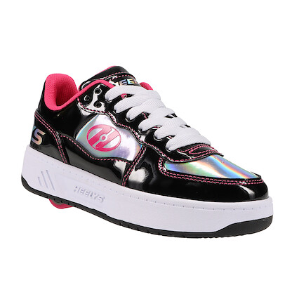 Heelys Kids' Rezerve Low Shoes Black/Pink/Multi - HE101529H-BKPKMT