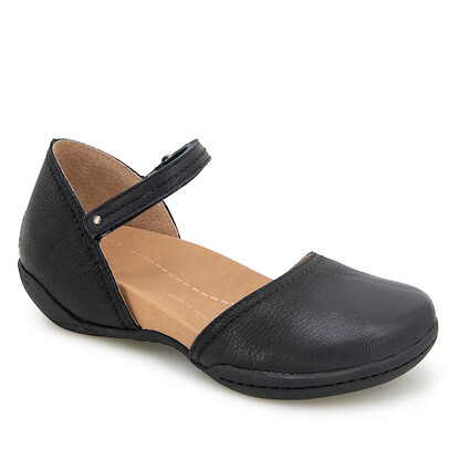 JAMBU Women's Margo Cutout Flat Black - J5MRG01