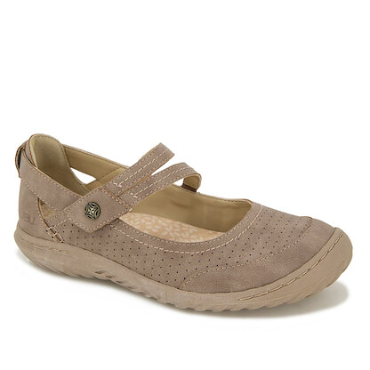 JBU Women's Fawn Mary Jane Taupe - B3FAW54