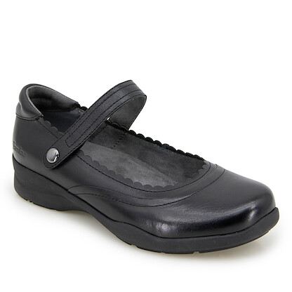 Jambu Women's Tess Maryjane Black Leather - J4TES01