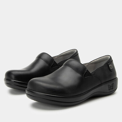 Alegria Women's Keli Oiled Black Leather - ALG-KEL-7582