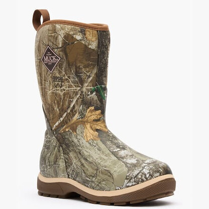 Muck Boot Company Kids' Element Boot Realtree Edge/Bison Camo - KELRTE