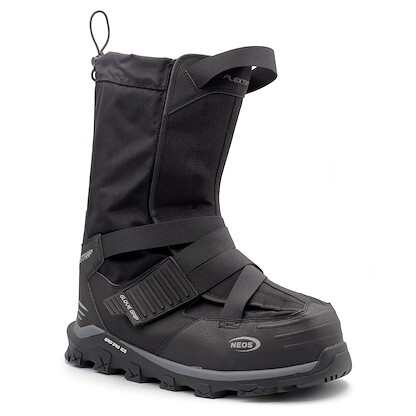 NEOS Unisex Klondike GP Soft Toe Waterproof Insulated Overshoes Black - KLN1BL