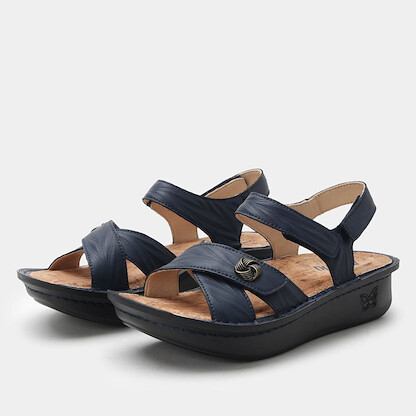 Alegria Women's Kelsi Sandal Fondly Navy - ALG-KLS-6627