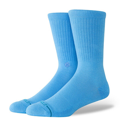 Stance Unisex Icon Crew Socks Bright Royal - M311D14ICO-BRR