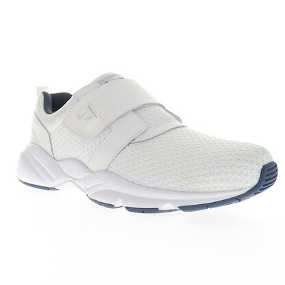 Propet Men's Stability X Walking Shoe White/Navy - MAA013MWN