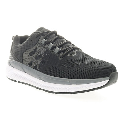 Propet Men's Ultra 267 Athletic Shoe Black/Grey Mesh - MAA322MBGR