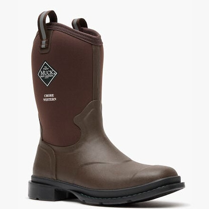 Muck Boot Company Women's 12" Chore Western Mid Boot Brown - MCHWW90