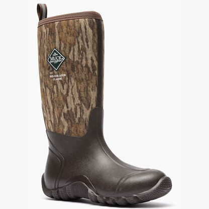 Muck Boot Company Men's 16" Fieldblazer Waterproof Tall Hunting Boot Mossy Oak Bottomland - MFBCBTM