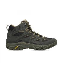 Merrell Men's Moab 3 Mid Waterproof Hiking Shoe Black/Beluga - J00003598
