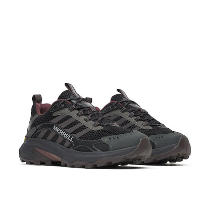 Merrell Men's Moab Speed 2 Vent 2K Black/Coal Hiking Shoe - J00005338