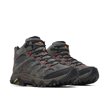 Merrell Men's Moab 3 Mid Gore-Tex Beluga Hiking Boot - J035785Z
