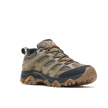 Merrell Men's Moab 3 Waterproof Olive/Gum Hiking Shoe - J036553Z
