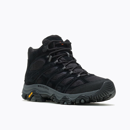 Merrell Men's Moab 3 Mid Hiking Boot Black Night - J036561