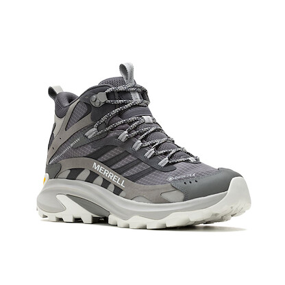Merrell Men's Moab Speed 2 Mid GTX Waterproof Hiking Boot Asphalt - J037503Z