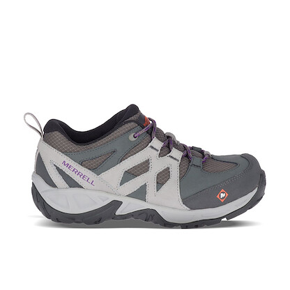 MERRELL WORK Women's Siren Alloy Toe Work Shoe Charcoal/Paloma  - J099324