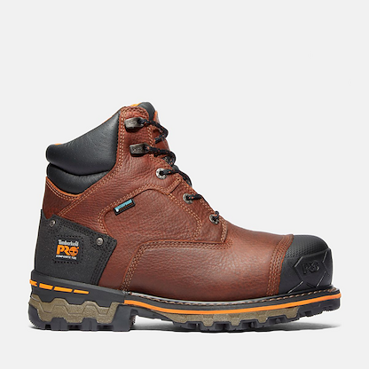Timberland PRO Men's 6" Boondock Composite Toe Insulated Waterproof Work Boot Brown - TB192641214