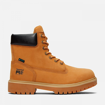 Timberland PRO Men's 6" Direct Attach Soft Toe Waterproof Insulated Work Boot Wheat - TB165030713