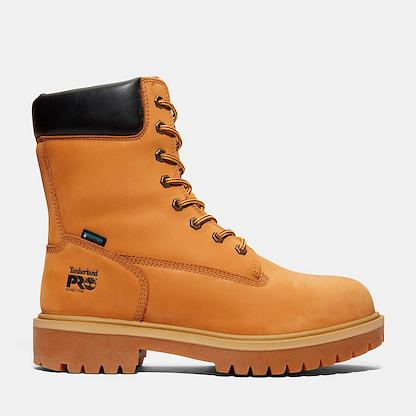 Timberland PRO Men's 8" Direct Attach Steel Toe Waterproof Insulated Work Boot Wheat - TB126002713
