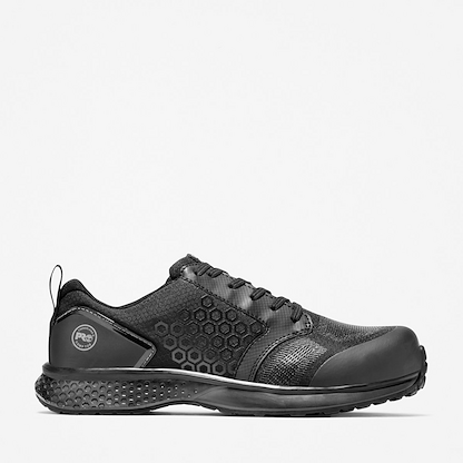Timberland PRO Men's Reaxion Composite Toe Athletic Work Shoe Black/Grey - TB1A1ZA2001