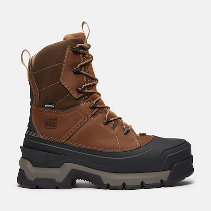 Timberland PRO Men's 8" Siberian CSA Composite Toe Insulated Waterproof PR Work Boot Medium Brown - TB0A63PUEM4