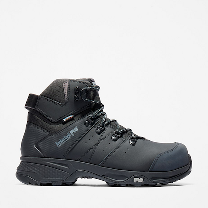 Timberland PRO Men's 6" Switchback Composite Toe Waterproof Hiker Work Boot Black - TB1A2CB8001