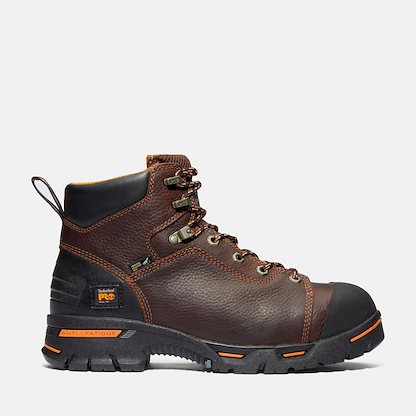 Timberland PRO Men's 6" Endurance Steel Toe PR Work Boot Briar Brown - TB152562214