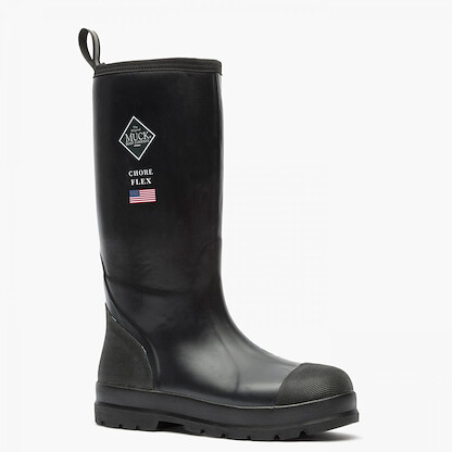 Muck Men's Chore Flex Work 15" Soft Toe Work Boot Black - MCHHDP00
