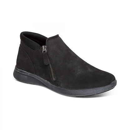 Aetrex Women's Addie Arch Support Ankle Boot Black - NC500W