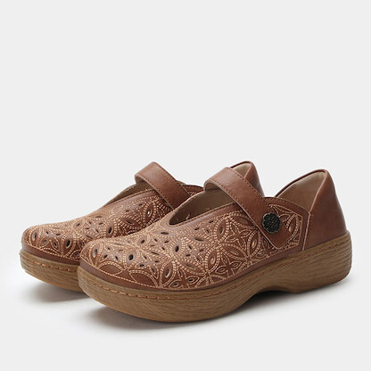 Alegria Women's Opheliah Worn Cognac Breeze - ALG-OPH-6603