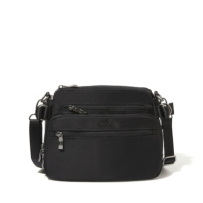 Baggallini Marais Crossbody Black Twill - OTG917-B0090