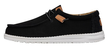 HEY DUDE Shoes Men's Wally Workwear Black - 40165-001