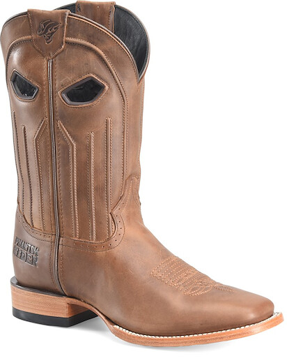 Phantom Rider Men's 11" Arcana Roper Western Boot Caramel - PH5043