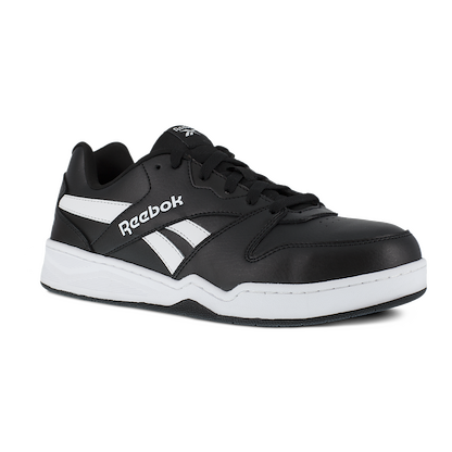 Reebok Work Men's BB4500 Composite Toe Low Cut Work Sneaker Black/White - RB4160
