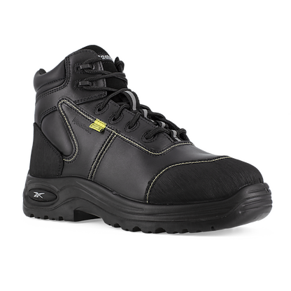 Reebok Work Men's 6" Trainex Composite Toe Internal Metatarsal Guard Sport Work Boot Black - RB6755