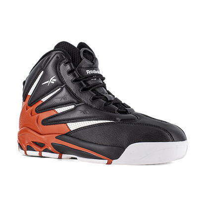 Reebok Work Men's The Blast Work Composite Toe ESD Work Boot Black/White/Red - RB9401
