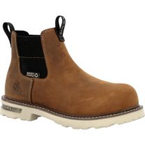 Rocky Women's Gridstone XTR Chelsea Composite Toe Work Boot Brown - RKK0525