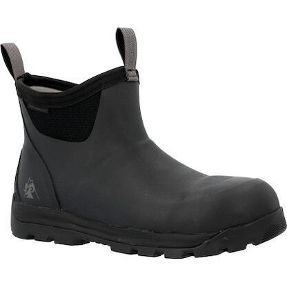 Rocky Men's Backlands Rubber Composite Toe Work Boot Black - RKK0530