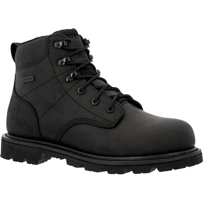 Rocky Men's Ranger Waterproof Soft Toe Work Boot Black - RKK0532
