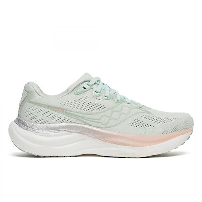 Saucony Women's Ride 19 Wide(D) Running Shoe Mist/Cameo - S11056-128