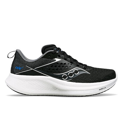 Saucony Women's Ride 17 Running Shoe Black/White - S10924-100