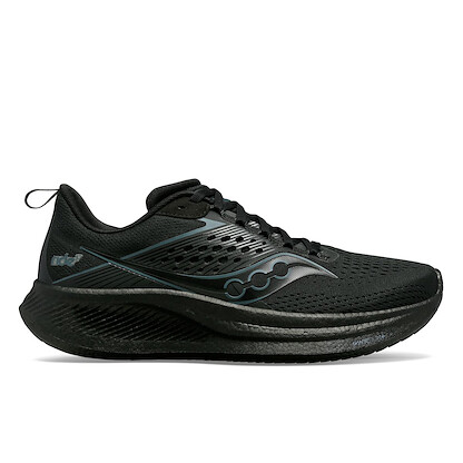 Saucony Men's Ride 17 Running Shoe Triple Black - S20924-101