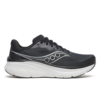 Saucony Men's Guide 19 Running Shoe Black/Silver - S21058-100