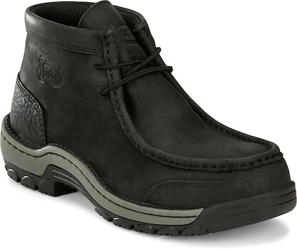 JUSTIN WORK Men's 4" Crafton Alloy Toe Work Boot Black - SE250