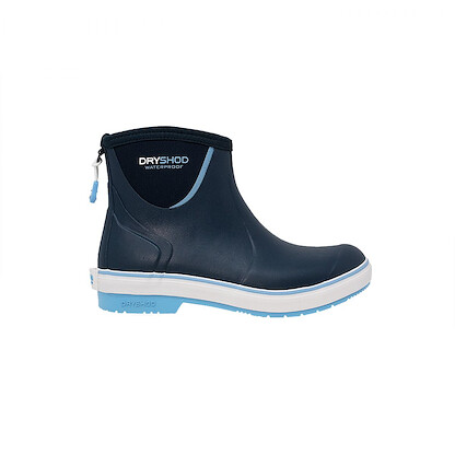 Drysyhod Women's 9” Slipnot Ankle Deck Boot Navy - SLN-WA-NV