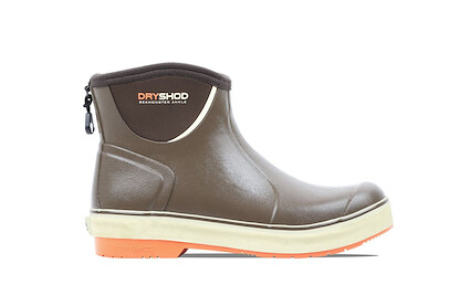 Dryshod Men's Seamonster FLX Ankle Premium Rubber Waterproof Boot Brown - SMX-MA-BR